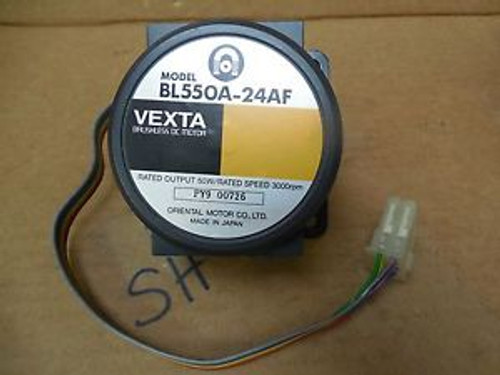 Vexta Brushless DC Motor BL550A-24AF 3000 RPM 50W 50 W Watt New
