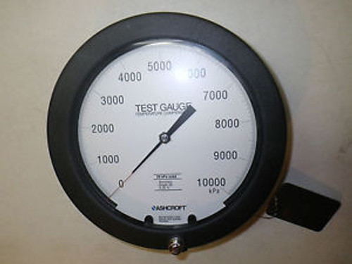 Ashcroft 1082PS02L Test Gauge, Temperature Compensation 1082, 8.5?ö 0-10000 kPa
