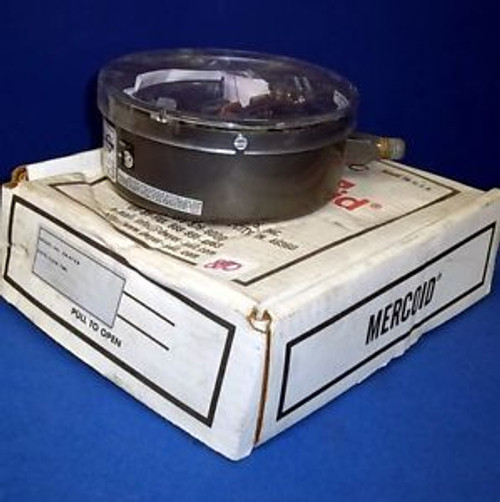 MERCOID 1/4 NPT, 440V, 60 PSIG BOURDON TUBE PRESSURE SWITCH DA-31-3-5 NEW