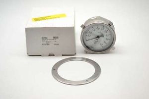WIKA 632.50.100 40102611 LOW CAPSULE 0-5.0PSI 4IN 1/2IN PRESSURE GAUGE B397016