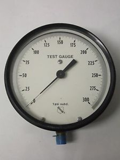 ASHCROFT Test Gauge 0-300 Psig Pressure Gage 1 Psi Subdivision