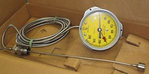 ASHCROFT HIGH-SHOCK GAS ACTUATED THERMOMETER 45-T8478K-54E-000-0150 20-240F