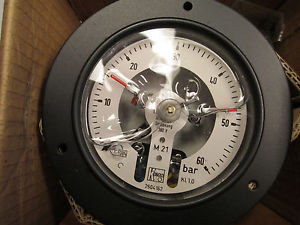 Kobold Pressure Gauge with Switch 60 Bar MAN-RF64VCM21Y   MZB-701.7164