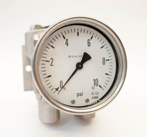 Ashcroft Model 10-5503SS-25L-XAJNH Gauge 0-10 PSI Model 5503