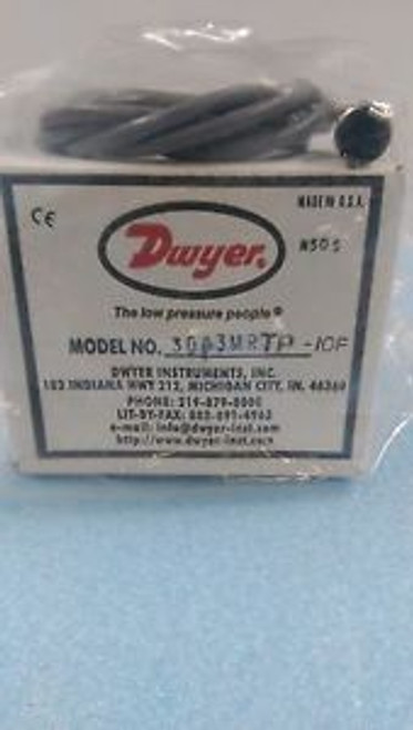 Dwyer 3003MRTP-10F Series 3000MR Photohelic Switch/Gauge w/10 lead