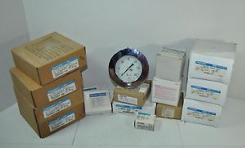 Nice  16 Ashcroft/Marsh/Wika/Ametek Industrial Pressure PSI Gauges