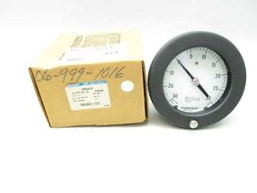 NEW ASHCROFT 45 1377PS 02B XC9 0-30IN-HG 0-30PSI PRESSURE GAUGE D460917