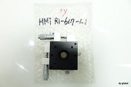 MMT R1-617-L1 XY Stage Precision Linear motion MITSUTOYO Micrometer Head #25