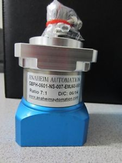 NEW Anaheim Automation GBPH-0601-NS-007-EMJ60-551 7:1 Planetary Ratio GearBox