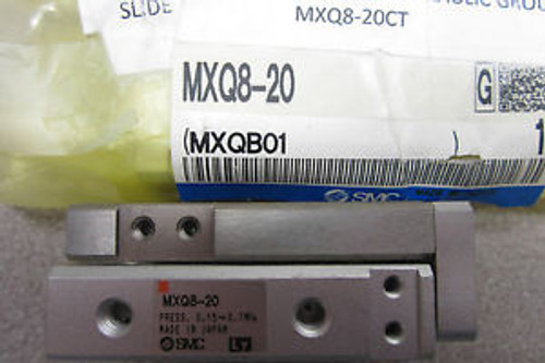 NEW SMC  MXQ8-20CT SLIDE TABLE CYLINDER MXQ820CT