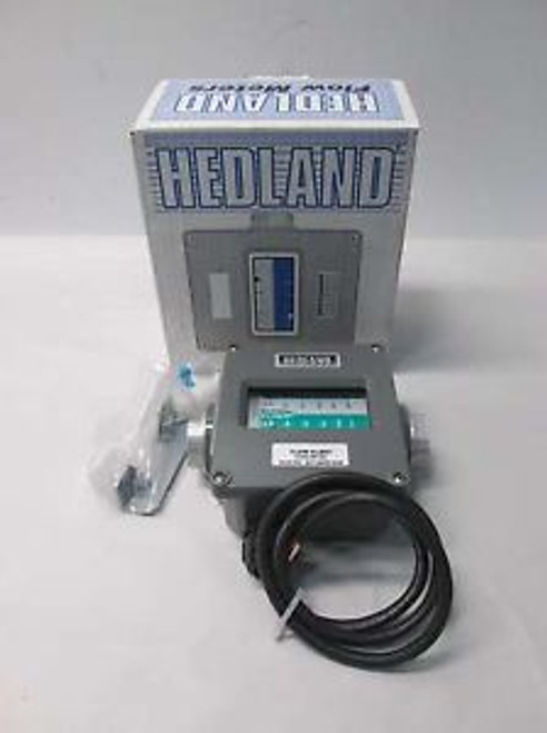 NEW HEDLAND H713A-030-F1 1/2IN NPT 3-30GPM FLOW METER D400028