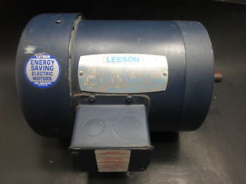 NEW LEESON ELECTRIC MOTOR C6T17FK51B, C6T17FK51B HO4B, 1/2 HP, 1725 RPM, NNB