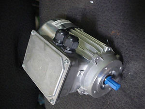 New Laipple / KEB IEC face mount AC motor MA63L/8 460v w/brake