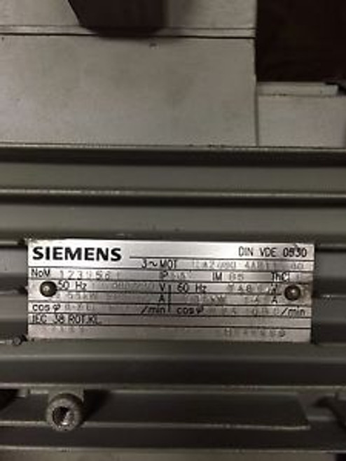 SIEMENS Motor 1LA2080-4AB11-80