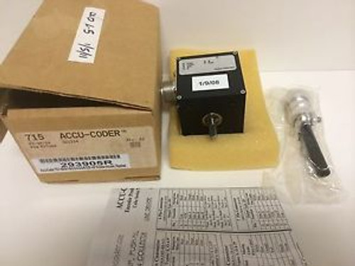 NEW OLD STOCK IN BOX ENCODER PRODUCTS ACCU-CODER 715-1-0016-.1-N-O-S-4-S-S-N