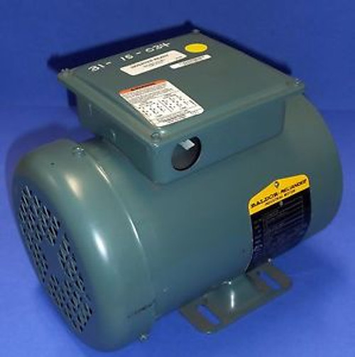 BALDOR 208-230/460V 1725 RPM 56C FRAME .5 HP MOTOR CUHM3538 NNB