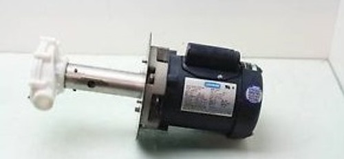 Graymills LVM41-E Immersion Coolant Centrifugal Pump 316SS/Celcon 3/4 NPT Port