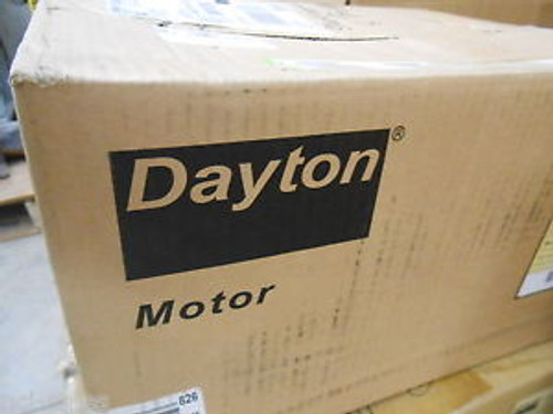 DAYTON 1.5 HP TRI-VOLT 3465 RPM INDUSTRIAL MOTOR 208-230/460 ROTATION: CW/CCW