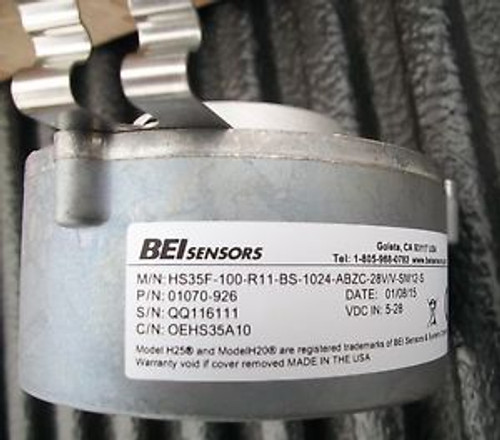 NEW BEI SENSORS HS35F -100-R11-BS 1024 ABZC -28V/V -SM12-S OEHS35A10