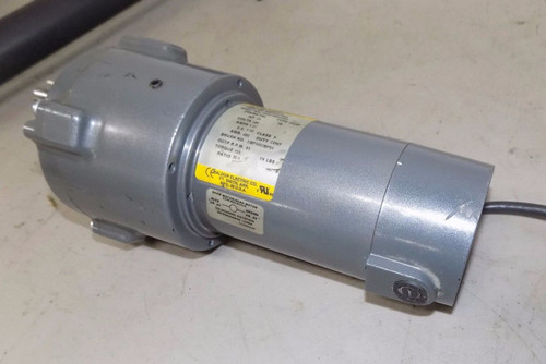 BALDOR Electric Gear Motor GPP7474 1/4HP 180VDC 83RPM - Frame PSL