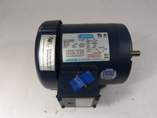 Leeson 110441.00 Motor 3 PH 60 HZ 1/3 HP 1140 RPM 208-230 V  NOP