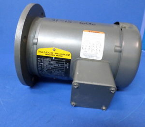 BALDOR RELIANCER INDUSTRIAL MOTOR 1725 RPM 208-230/460 VOLTS D80D FRAME MVM3542D