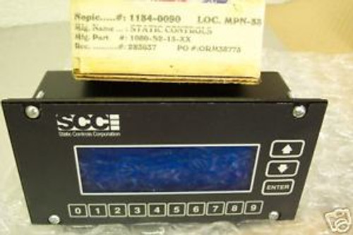 STATIC CONTROLS CORP 1080-S2-13-X-X OPERATOR INTERFACE