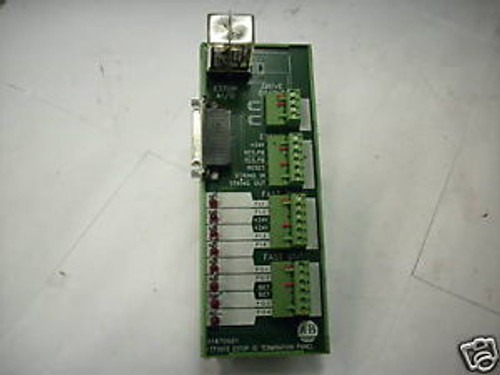 ALLEN BRADLEY 1771HT3 SERVO E-STOP CARD W/CABLES NEW