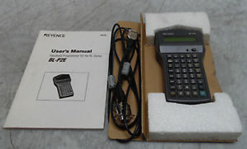 NEW OLD STOCK Keyence Handheld Programmer for BL Series, BL-P2E, New