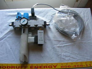 FESTO LFR-D-MINI Regulator, HEE-D-MINI-24 Starter Valve HEL-D-MINI solenoid