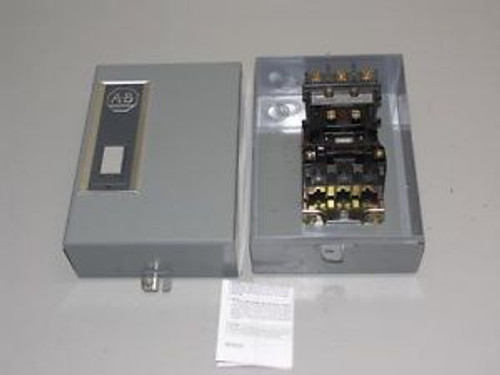 Allen-Bradley 500L-BAD9 AC Lighting Contactor w/ Enclosure, 3 Pole, 30 Amp
