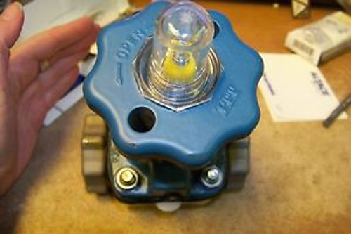 new itt 1 npt diaphragm valve 316ss
