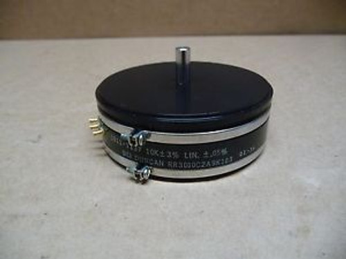 BEI DUNCAN SINGLE TURN ROTARY POTENTIOMETER RR3000C2A9K103
