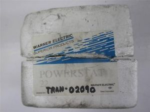 Werner Electric Powerstat 22 Variable Autotransformer 240-0-280 1ph NEW