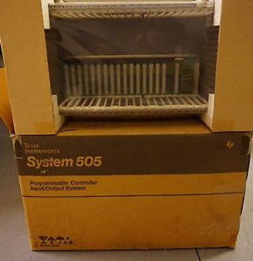 Texas Instruments 505-6516 RACK MOUNTING System 505 PROGRAMMABLE CONTROLLER