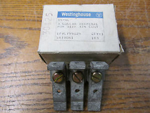 NEW NOS Westinghouse TK-4C 3 Collar Terminal For Size 3/4 179C755G25