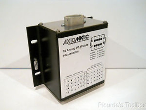 New Axiomatic 16 Signal Input/Analog Output Controller Module w/ CAN, AX030200