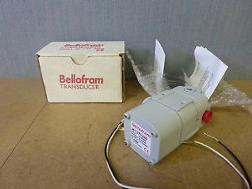 Bellofram T-1000 Transducer 961-070-000 Input 4-20MA Output 3-15PSI 9426