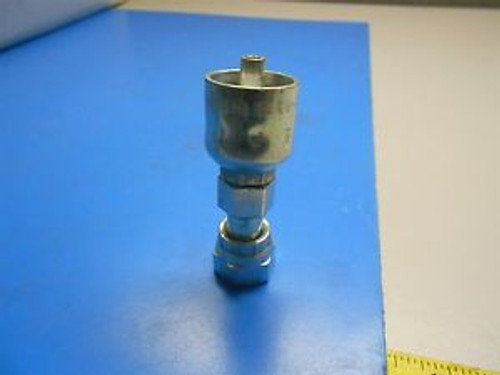 NEW  97 PARKER HYDRAULIC HOSE CONNECTOR PN:1JS43-4-4