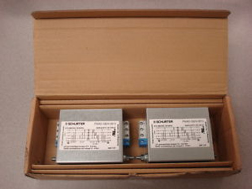 NEW Qty 2 Schurter FMAD-0924-0610 AC Power Line Filter Modules 275/480VAC 4x6A