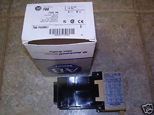 NEW ALLEN-BRADLEY 700-PK800A1 RELAY 8NO 20 AMP 120 VAC NEW ALLEN-BRADLEY 700-PK800A1 RELAY 8NO 20 AMP 120 VAC