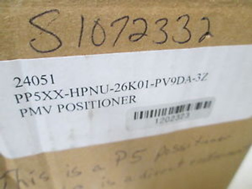 FLOWSERVE PP5XX-HPNU-26K01-PV9DA-3Z PMV POSITIONER NEW IN A BOX