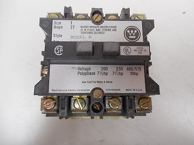 Westinghouse A201KICB Ac Magnetic Contactor S#276A134G02