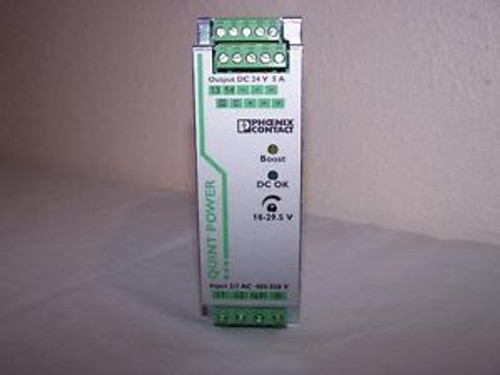 PHOENIX CONTACT 2866734 QUINT-PS/3AC/24DC/5 POWER SUPPLY NEW