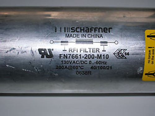 EMI Power Feed Through Filter 200A 130VAC/DC Schaffner RFI Filter 3pcs