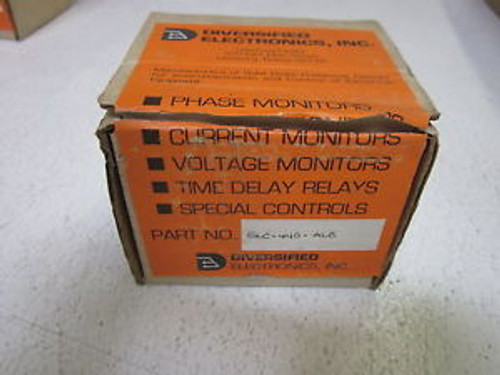 DIVERSIFIED ELECTRONICS SLC-440-ALE PHASE UNBALANCE MONITOR NEW IN A BOX