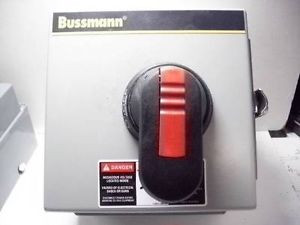 BUSSMAN ENF321-3PB6 ENCLOSED DISCONNECT 40A 600VAC 25HP