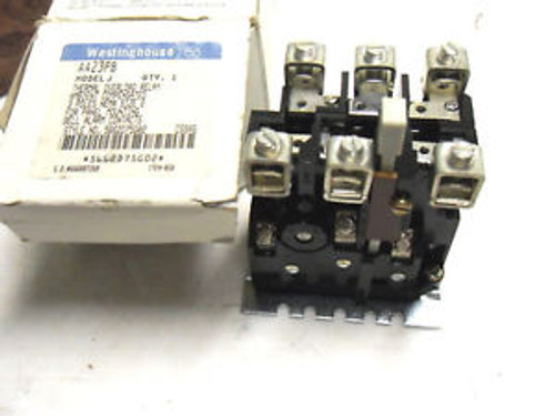 A8 1 New Westinghouse AA23PB Model J Control Thermal Overload Relay