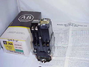 ALLEN BRADLEY 700NPTA2 CONTROL RELAY W/ 700NT PNEUMATIC TIME DELAY 240V COIL-NEW