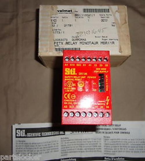 STI SR11M SAFETY RELAY NEW